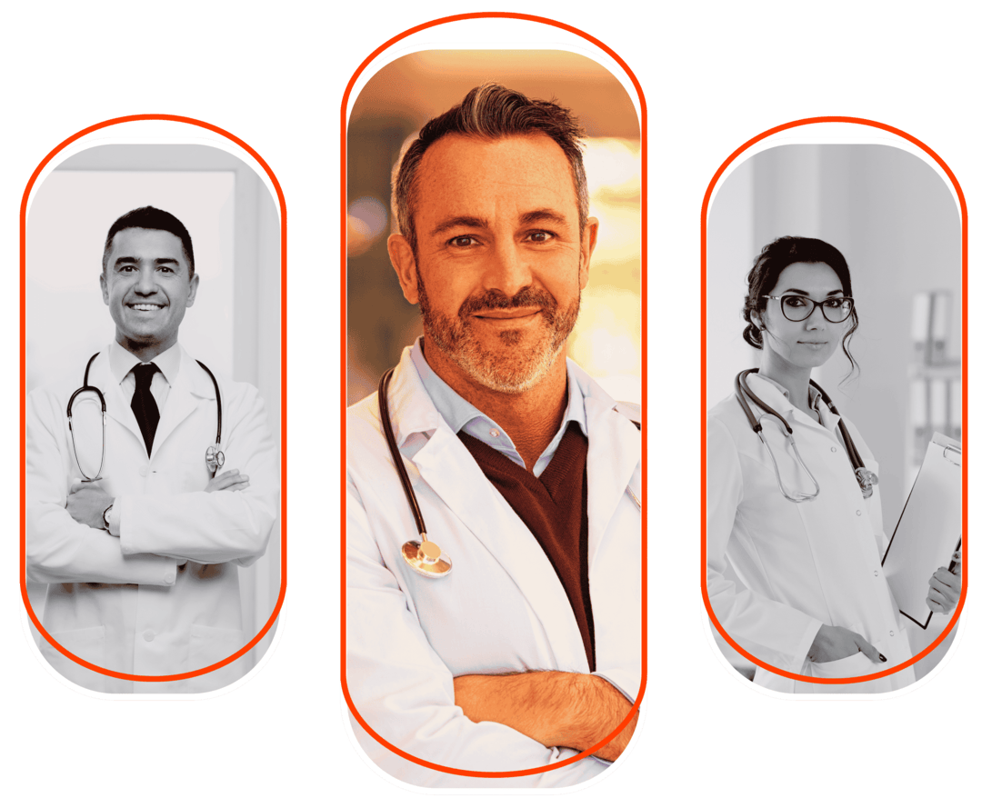 Healthcare professionals protected by MedicoShield